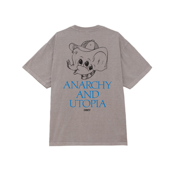 Koop de Obey anarchy & utopia heavyweight classic tee veilig en snel bij Revert 95 online of kom hem passen in de winkel in Haarlem.