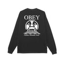 Obey Precision Pigment Heavyweight Classic Long Sleeve Tee – longsleeve T-shirt van zwaar katoen met pigment-dye finish en Precision graphic