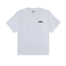 Obey Sky Face Heavyweight T-Shirt in White, 100% cotton 8 oz heavyweight box T-shirt relaxed fit met small Sky Face Obey Face graphic op borst en large Sky Face print op rug gemaakt in Mexico, verkrijgbaar bij Revert 95 Haarlem