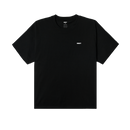 Obey Heat Map Icon Tee, box t-shirt van 100% cotton 8oz met geprinte graphic op voor- en achterkant, regular fit, verkrijgbaar in Black en White, maten S-XL, verkrijgbaar bij Revert 95 Haarlem