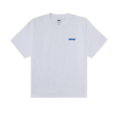 Obey Get Up Heavyweight T-Shirt White, box fit t-shirt van 100% cotton 8oz met geprinte graphic op voor- en achterkant, relaxed fit, maten S-XXL, verkrijgbaar bij Revert 95 Haarlem