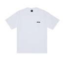 Obey Intercontinental Heavyweight T-Shirt, box t-shirt van 100% cotton 8oz met geprinte graphic op borst en achterkant, relaxed fit, verkrijgbaar in Black en White, maten S-XXL, verkrijgbaar bij Revert 95 Haarlem