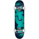 DGK O.G. Logo Complete Teal, fabrieksmatig geassembleerd skateboard met 7-ply maple deck, 52mm 100a wielen en ABEC-5 lagers, verkrijgbaar in 7,75 en 8,25 inch, verkrijgbaar bij Revert 95 Haarlem