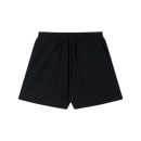 Obey Path Short in Black, 90% nylon 10% spandex 4.5 oz lichtgewicht short met elastic waistband rounded drawcord hidden front en back pockets met invisible zipper reflective Obey logo op been relaxed fit 7 inch inseam, verkrijgbaar bij Revert 95 Haarlem