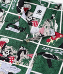 Element x Floor Van Het Nederend Regular Printed SS Shirt met all-over Malvin The Cat comic strip panelen, camp collar en knoopsluiting, verkrijgbaar bij Revert 95 Haarlem