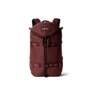 YETI Ranchero Everyday Carry Backpack Stag Dark Red, rugzak van TuffSkin nylon met RipZip opening en GroundControl basis, verkrijgbaar in 22L en 27L, verkrijgbaar bij Revert 95 Haarlem