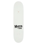 Zero x Misfits Zero Business Glow In The Dark skateboard deck, 1st edition gelimiteerd tot 100 stuks 7-ply maple met laser engraved tops en glow in the dark dip officieel gelicenseerd van The Misfits beschikbaar in 8.25 x 31.9 inch en 8.5 x 32.3 inch, verkrijgbaar bij Revert 95 Haarlem