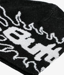 Butter Goods Solar Skully Beanie in Black, productfoto 3 van 3