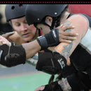 187 Killer Pads Derby Wrist Guard, slide-on polsbeschermer met cupped protective plate en zweetband, maten S-XL, verkrijgbaar bij Revert 95 Haarlem