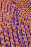 Fucking Awesome Reflective Stripe Beanie in de kleur Orange, verkrijgbaar bij Revert 95 Haarlem