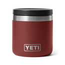 YETI Rambler Food Jar 8 oz in Stag Red, vooraanzicht