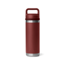 YETI Rambler Bottle Chug Cap Stag Red, roestvrijstalen fles met 100% lekvrije Chug Cap en dubbelwandige vacuümisolatie, verkrijgbaar in 18 oz en 26 oz, verkrijgbaar bij Revert 95 Haarlem