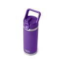 YETI Colour Cap Straw Bottle Pace Purple, roestvrijstalen drinkfles met kleurbijpassende straw cap en TripleHaul handgreep, verkrijgbaar in 18 oz en 26 oz, verkrijgbaar bij Revert 95 Haarlem