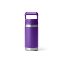 YETI Rambler Jr. 12 oz Kids Bottle Pace Purple, roestvrijstalen kinderdrinkfles met strohaalverschluss en dubbelwandige vacuümisolatie, geschikt vanaf 3 jaar, verkrijgbaar bij Revert 95 Haarlem
