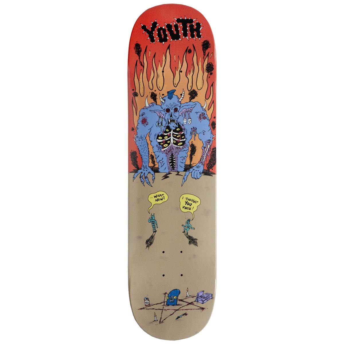 Youth Skateboards Youth Bummers Ritual Square Shape Board