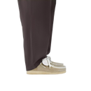 Clarks Originals Wallabee Maple Stripe suède schoen in maple kleur met crêpezool en stripe detail