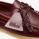 Clarks Originals Godney Boat British Tan Leather leren boat shoe in cognac kleur met rubber zool