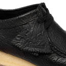 Clarks Originals Wallabee in de kleur Black Embossed, verkrijgbaar bij Revert 95 Haarlem