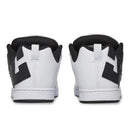 DC Shoes Court Graffik Dames in de kleur White/Black, verkrijgbaar bij Revert 95 Haarlem