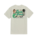 Dark Seas Always Fishy Premium T-Shirt Cream, select fit t-shirt van 100% cotton met soft-hand screen print artwork, verkrijgbaar bij Revert 95 Haarlem
