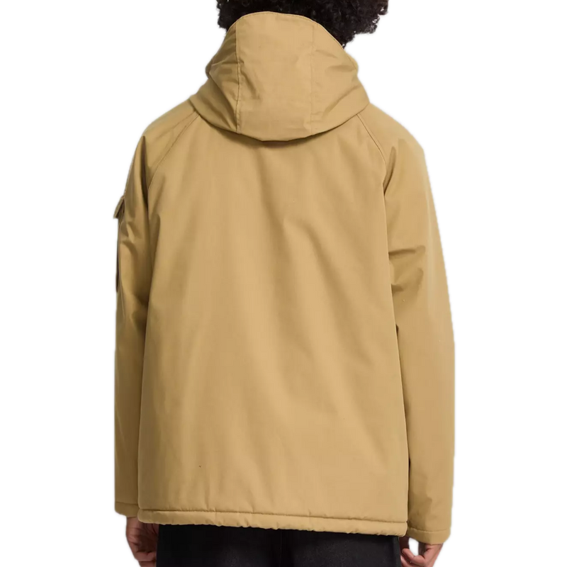 Volcom Stoke Stone II 10K Jacket Ermine – waterdicht winterjack in Ermine bruin met capuchon, voering en subtiele Volcom-branding