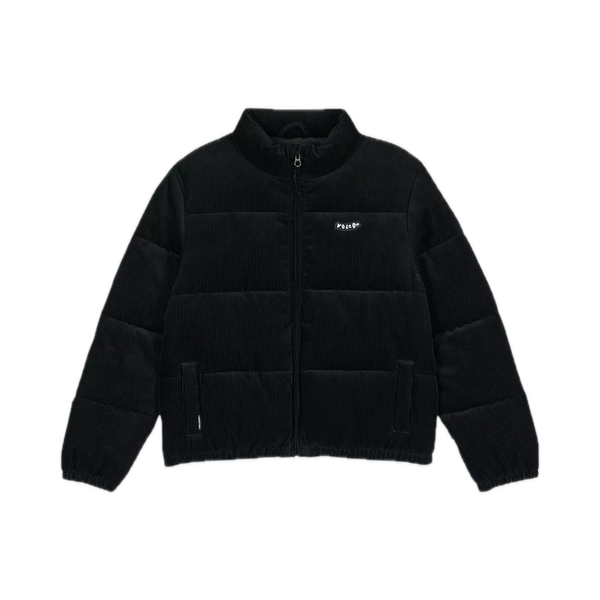 Volcom Walltz Cord Jacket Kids – corduroy kinderjack met voering, kraag, knoopsluiting en subtiele Volcom-branding