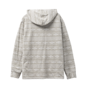 Dark Seas Ginther Knit Hoodie, 100% french terry katoen loop side out constructie pullover hoodie met vaste hood pouch pocket en logo embroidery, verkrijgbaar in Moss White en White Blue bij Revert 95 Haarlem