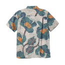 Dark Seas Bloom Tee Aloe, relaxed fit t-shirt van 100% cotton met graphic op linkerborst en achterkant, ribbed crew hals, verkrijgbaar bij Revert 95 Haarlem