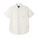 Dark Seas Gildale SS Shirt Off White, korte mouwen overhemd met button up sluiting en geprinte graphic, regular fit, maten S-XXL, verkrijgbaar bij Revert 95 Haarlem
