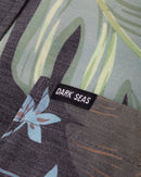 Dark Seas Terra Vista Woven S/S Shirt Black, technisch overhemd van geperforeerd poly cotton spandex met UV-bescherming en moisture wicking, verkrijgbaar bij Revert 95 Haarlem
