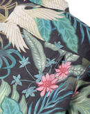 Dark Seas Terra Vista Woven S/S Shirt Black, technisch overhemd van geperforeerd poly cotton spandex met UV-bescherming en moisture wicking, verkrijgbaar bij Revert 95 Haarlem