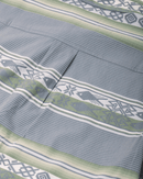 Dark Seas Roadrunner Short Sleeve Shirt in Storm, poly katoen spandex woven performance shirt met stretch UV bescherming anti-microbieel en moisture wicking met scalloped hem, verkrijgbaar bij Revert 95 Haarlem