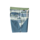 Dark Seas Aliso Boardshort 18 inch, slack fit 4-way stretch boardshort van 90% nylon 10% spandex met DWR coating engraved metal eyelets contrast asymmetrisch paneel en patch achterzak, verkrijgbaar bij Revert 95 Haarlem