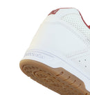 DC Shoes Stag in White Brick, early 2000s-geïnspireerde skate sneaker met cupsole constructie en DC Pill Pattern buitenzool, verkrijgbaar bij Revert 95 Haarlem