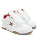 DC Shoes Stag in White Brick, early 2000s-geïnspireerde skate sneaker met cupsole constructie en DC Pill Pattern buitenzool, verkrijgbaar bij Revert 95 Haarlem