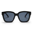 CHPO Brand Marais X zonnebril, 100% gerecycled plastic oversized large fit unisex zonnebril 57mm met UV400 bescherming verkrijgbaar in Black Black en Green Camo Black, grootste bril in het CHPO assortiment bij Revert 95 Haarlem
