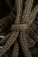 Reell Reflex Loose Chino in Olive Square Cord, relaxed loose fit corduroy broek met elastische drawstring tailleband en YKK ritssluiting, verkrijgbaar bij Revert 95 Haarlem