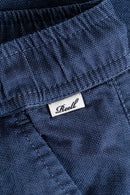 Reell Reflex Easy Short in Superior Navy, 80% katoen 16% polyester 4% elastan Flex-stof short met elastische koordtaille opgestikte achterzakken en subtiele Reell branding in diepe marineblauwe kleur, verkrijgbaar bij Revert 95 Haarlem

