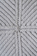 Reell Denim Loop Beanie in lichtgrijs, zijaanzicht