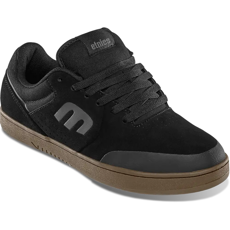 Etnies Marana Michelin Black Gum Dark Grey – zwarte en donkergrijze skateschoen met gumzool en Michelin rubber constructie