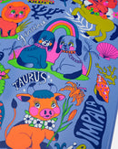 Impala Neptune Surf Skate met Char Bataille artwork, 29.5 inch surfskate van Resin-7 maple met Slant Surf trucks en stoneground 65mm/83A conical wielen, volledig gemonteerd en direct rijklaar, verkrijgbaar bij Revert 95 Haarlem