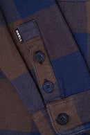 Reell Denim Freeman Shirt Check Brown/Navy foto 6