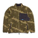 KAVU Wayside Fleece Jacket in de kleur Camo Blur, verkrijgbaar bij Revert 95 Haarlem