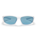 CHPO Brand Kreuzberg zonnebril in Black Silver Mirror, 100% gerecycled plastic futuristisch montuur medium large fit unisex met silver mirror Cat 3 glazen en UV400 bescherming 43mm lensbreedte, verkrijgbaar bij Revert 95 Haarlem
