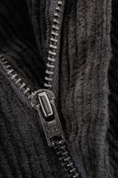 Reell Baggy corduroy broek in Vulcan Grey Cord, ruime baggy fit met zachte ribstructuur en klassiek 5-pocket design in gedempte grijze kleur, beenopening 45cm, verkrijgbaar bij Revert 95 Haarlem
