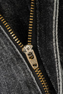 Reell Denim Baggy Mid Grey Used, sfeerfoto detail
