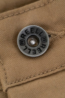 Reell Loose Flex Chino PC broek in Chocolate Brown, loose fit chino van dubbel geverfd polycotton met chino-details en subtiele Reell branding, verkrijgbaar bij Revert 95 Haarlem