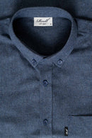 Reell Nordic Shirt in de kleur Slate Blue, verkrijgbaar bij Revert 95 Haarlem