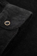 Reell Denim Dual Cord Shirt, overhemd van 200gsm 16-wale corduroy met twee borstzakken en geweven label op de schouder, rechte pasvorm, verkrijgbaar in zes kleuren, maten S-XL, verkrijgbaar bij Revert 95 Haarlem