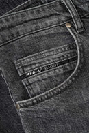 Reell Denim Baggy Mid Grey Used, sfeerfoto achterkant
